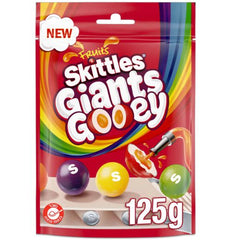 סקיטלס ענק ממולא סירופ 125 גרם SKITTLES