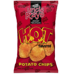 אנקל ריי חטיף תפוח אדמה בטעם חריף 127.5 גרם UNCLE RAYS