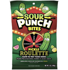 גומיות סוואר פונץ' בטעם מלפפון חמוץ 140 גרם SOUR PUNCH