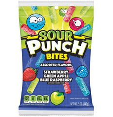 גומיות סוואר פונץ' בטעם פירות  140 גרם SOUR PUNCH