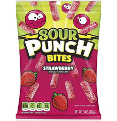 גומיות סוואר פונץ' בטעם תות 142 גרם SOUR PUNCH