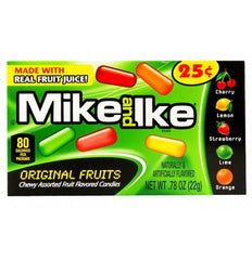 גומיות בטעם פירות 22 גרם MIKE AND IKE
