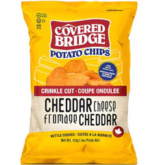 קאברד ברידג' חטיף תפוא צ'ידר 170 גרם COVERED BRIDGE