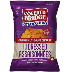 קאברד ברידג' חטיף תפוא מתובל 170 גרם COVERED BRIDGE