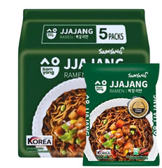 ראמן שעועית שחורה  80 גרם RAMEN SAMYANG
